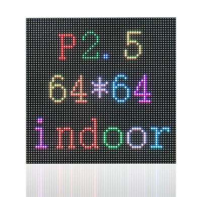 P2.5 indoor full color LED display module 160*160mm